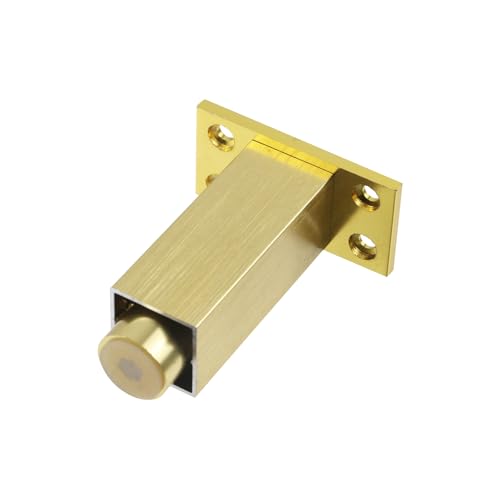 Geesatis 3" Furniture Legs,Square Tube Cabinet Feet,4PCs,Gold - color: Gold, size: 3inch