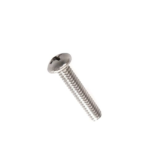 20pcs 1/4"-20 x 1-3/4" Pan Head Bolts Machine Screws, Phillips Drive, 304 Stainless Steel 18-8, Bright Finish, Fully Machine Thread - size: 1/4 x 1-3/4 Inch(20pcs)
