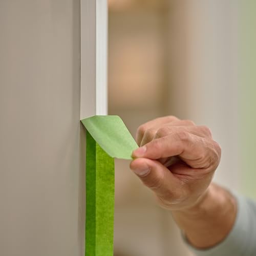 FrogTape Multi-Surface Painter's Tape with PAINTBLOCK, 2 in Wide (1.41 in x 45 yd), Quick Stick Medium Adhesion, Premium Green Painters Tape Removes Clean, 1 Roll (1396747) - size: 1 Roll, 1.41" x 45 Yds