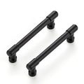 Ravinte Matte Black Kitchen Pulls Cabinet Handles 3-3/4 Inch 10 Pack - color: Matte Black, size: 3-3/4 Inches Hole Center