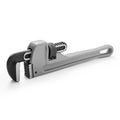 DURATECH 8-inch Aluminum Straight Pipe Wrench, Adjustable Plumbing Wrench - size: 8-inch, style: Straight