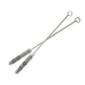 Utoolmart Steel Wire Cleaning Brush, Spiral Power Tube Brush, Steel Wire Tube Brush Cleaning Tool, Tube Bottle Brush, 0.6-inch Diameter 12-inch Length, 2pcs - color: 2pcs, size: 1.5cm
