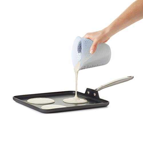 OXO Good Grips 2-Cup Squeeze & Pour Silicone Measuring Cup with Stay-Cool Pattern - size: 2 Cup, style: Cup