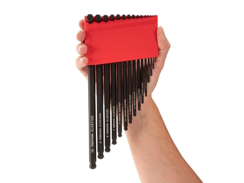 TEKTON Short Arm Ball End Hex L-Key Set, 28-Piece | KLX91312 - size: 28-Piece (1.27-10 mm)