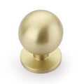 Asidrama 2 Pack Brushed Brass Kitchen Cabinet Knobs, Cabinet Knobs Kitchen Cabinet Hardware for Cupboard Drawer Knobs Dresser Knobs - color: Brushed Brass, style: 2 Pack