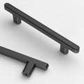Asidrama 10 Pack 3.75 Inch(96mm) Matte Black Kitchen Cabinet Handles, Cabinet Pulls Kitchen Cabinet Hardware for Cupboard Drawer Pulls - color: Matte Black, size: 3.75" Hole Center, style: 10 Pack