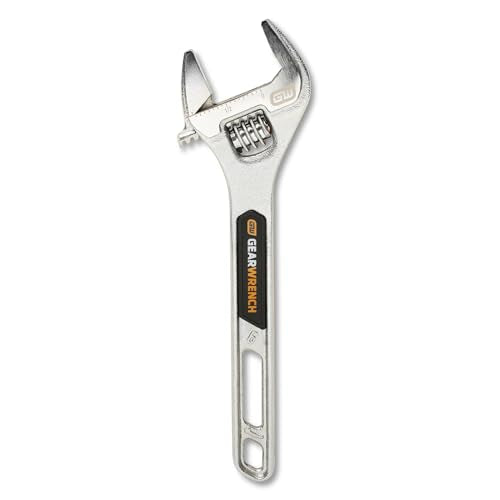 GEARWRENCH 6" Chrome Adjustable Wrench | 89751 - style: 6-inch