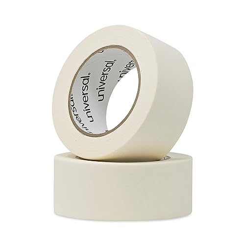 Universal 51302 General Purpose Masking Tape, 48mm x 54.8m, 3-Inch Core, 2/Pack