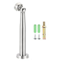uxcell 7.5" Magnetic Door Stoppers, Wall Floor Mounted Magnetic Door Catch Holder, Stainless Steel Door Stops for Bedroom, Bathroom, Kitchen, Office, Silver - size: 7.5"