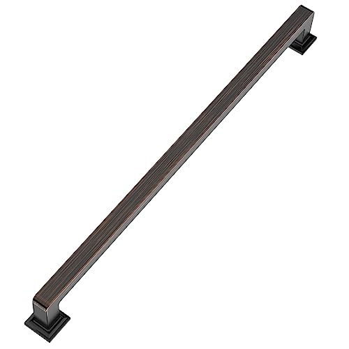 9BUILD 10 Pack 10 Inch Oil Rubbed Bronze Cabinet Pulls,Kitchen Hardware - color: Oil Rubbed Bronze, size: 10"/256MM Hole Center