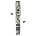 Pocket Clip for Leatherman Free P & T Series, ARC, Bond and Curl Multi-tools | Titanium TC4 - Matte | Titanium Screws | 5 Custom Designs - ‘House Plans Matte’
