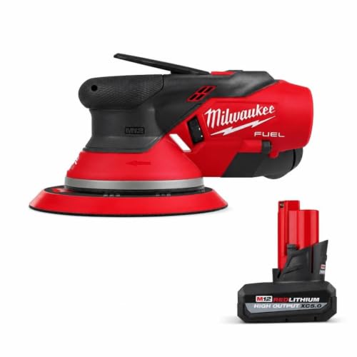 Milwaukee Electric - M12 FUELTRADE 6 Random Orbital Sander 3/16