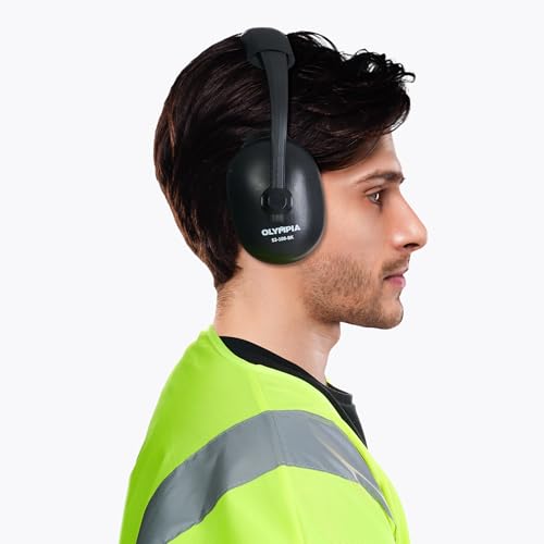 NORTHSKY Ear Muffs for Noise Reduction, 27 dB NRR - ABS Shell, Adjustable Headband, Black