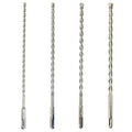 SDS Plus Drill Bits – 4pcs 12 Inch Masonry SDS Plus Drill Bit Set - Carbide Tipped - Rotary Hammer Drill Bits for Brick, Stone, Concrete (1/4” x 12”, 5/16” x 12”, 3/8” x 12”, 1/2” x 12”) - size: 4PCS(1/4” x 12”,5/16” x 12”,3/8” x 12”,1/2” x 12”)