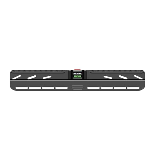 SANUS No Stud TV Wall Mount - Low Profile 22 to 55 inch TV Wall Mount with Easy DIY Install - Includes Built-in Safety Latch, All Hardware & Lateral Shift - size: Small