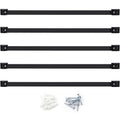 DGSL Heavy Duty Magnetic Tool Holder, 5 Pack 24" Wall Mount Organizer - size: 24 In x 5