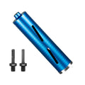 SALI Diamond Core Drill Bits 2 3/4" Diameter 10"/254mm Drilling Depth 5/8-11" Thread Core Bit Turbo Laser-Welded Segments for Cured Concrete with, Brick, Block, Masonry, with Two Adapters - size: 2 3/4 inch