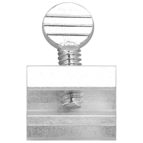 "Nuk3y Sliding Window Security Locks (Aluminum, 15 Pack)" - color: Aluminum, size: 15 Pack