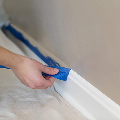 Duck Clean Release Blue Painters Tape, Masking Tape for Paint Projects, 1.5 in (1.41 in x 60 yd), 240460, 4 Rolls (Pack of 8) - size: 4 Rolls (Pack of 8)