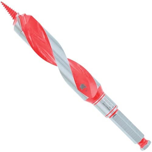 Diablo Auger Bit for Wood & Nail-Embedded Wood - 1" Dia, 7-1/2" Length - size: 1" Diameter, style: 7-1/2" Length
