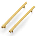 Ravinte Gold Cabinet Handles 10 Inch 10 Pack, Square Cabinet Pulls - size: 10 Inch Hole Centers