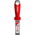 1" Soft-Grip Stainless Steel Drywall Joint Knife - LEVEL5 | Pro-Grade | Comfortable Finishing Hand Tool | Metal Hammer End | Sheetrock Gyprock Plasterboard Mud | 5-147 - size: 1"
