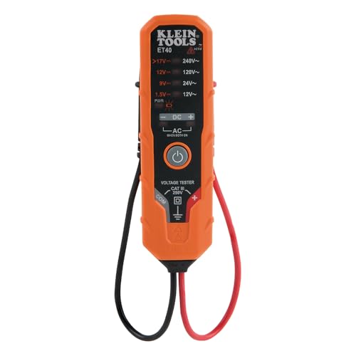 Klein Tools 80077 Voltage Test Kit, Electronic AC/DC Tester, GFCI Outlet Tester and Non-Contact Test Pen, 3-Piece - size: 3-Piece Tester Kit