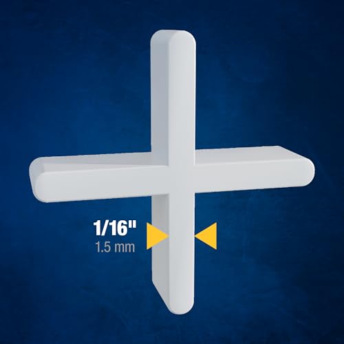 QEP 1/16" Traditional Flexible Tile Spacers (300 Pack) - style: 1/16-Inch 300-pack
