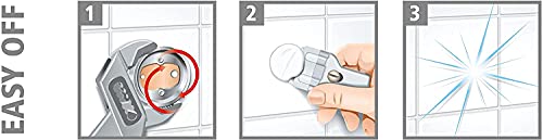 tesa Replacement Adapter Set BK20-2 - 2 x Self-Adhesive, Drill-Free Adapter with Power.Kit Technology for Bathroom Accessories - with Copper Zamak Ring and Tube Glue - Ø 41 mm x 8 mm - style: BK20-2