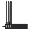 Impact Rated Screwdriver Bit Set, 4" Extended Long Magnetic Power Bits, Premium S2 Steel, Shock-Absorbing Design, 1/4" Hex Shank for Power Drill & Impact Driver (4 Inch Pozidriv) - size: 4 Inch Pozidriv