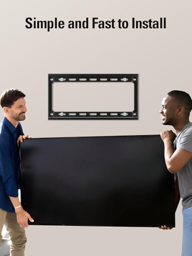 Mounting Dream TV Mount Fixed for 26-60 Inch TVs, TV Wall Mount TV Bracket | Low Profile and Space Saving Flat TV Mount, Fixed Slim Mount Max VESA 400x400mm and up to 100 LBS Loading Capacity MD2361-K - size: Fixed for 26"-60" TV