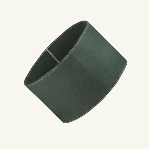 Duct Connector (18") - Flexible Canvas Female Fit Air Duct Vibration Noise Reducing Ducting Coupler Pipe Fitting Coupling for HVAC Ventilation Exhaust Fan Vent Systems, Green - size: 18 Inch