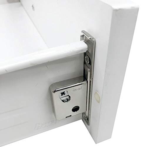 2 Pairs Rok Harn Impaz Drawer Box Slide Runner Front Fixing Brackets - style: 2 Pairs, Left/Right