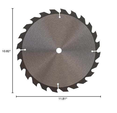 CRAFTSMAN 10 Inch 24T Framing/Ripping Carbide Miter/Table Saw Blade (CMAS21024) - size: STANDARD, style: 10IN 24T
