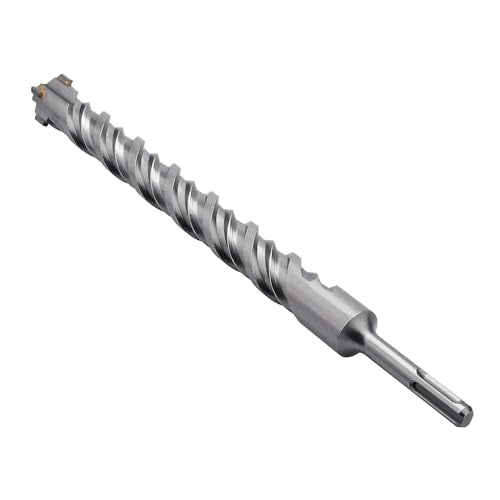 31/32" X 23.6" SDS Plus Rotary Hammer Drill Bit, Concrete Drill Bit - size: 31/32 " diameter, style: 23.6 " length