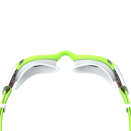 Speedo Unisex-Adult Swim Goggle Biofuse 2.0 - color: Green Fizz/Steel