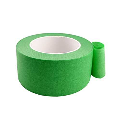 2 Inch Green Wide Masking Tape, 2 Inch X 55 Yard - color: Green, size: 2 Inch X 55 Yard