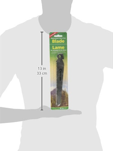 Coghlan's Sierra Saw Replacement Blade 6.3" – Tempered Flexible Steel Blade for Serrated Cutting – Ideal for Camping, Hiking, Backpacking, and Outdoor Survival Tools