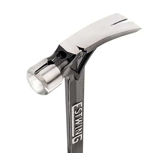 ESTWING Ultra Series Hammer, 19oz Smooth Face, Black Grip, EB-19S - size: 19 oz, style: Smooth Face