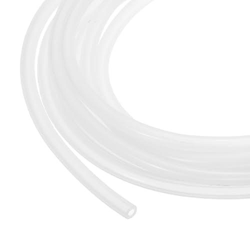 MECCANIXITY 3 m Split Silicone Cable Sleeve Tubing, ID 4mm Clear Split Silicone Tube Cord Organizer Wire Shielding Sheathing Wrap for USB Charge Power Cord Audio Video Cable - color: Clear, size: 4mm*3m