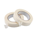 Lichamp Masking Tape 1 inch, 2 Pack General Purpose Beige Masking Tape White Masking Paper, 1 inch x 55 Yards x 2 Rolls (110 Total Yards) - size: 2 Rolls x 0.94 inch x 55 Yards