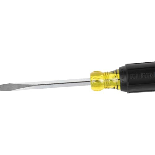 Klein Tools 85442 Klein Tools 85442 Screwdriver 2-Piece Set, Made in USA, 1/4 Keystone and #2 Phillips, Cushion Grip, Round and Square Shank, Heat Treated, Home Improvement