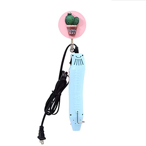 mofa Resin Heat gun,6.6ft Cable 300W Hot Air Gun for Crafting,Acrylic Paint Dryer Multi-Purpose Electric Heating Nozzle (Light Blue) - color: Light Blue