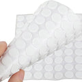 261 Pcs Mini Foam Felt Pads, Self Stick Pads Furniture Felt Pads Round 3/8 Inches Diameter Self Adhesive Felt Pads for Cabinet Doors Furniture Desks Drawers Floor - size: 0.4 inches in diameter