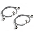 Enhon 2 Pack Replacement Hose Kit Compatible with Moen 114299 113016, Widespread Bathroom Sink Faucet Replacement Hose Kit Compatible with Duralock Connections, Easy No Tool Installation, Leakproof