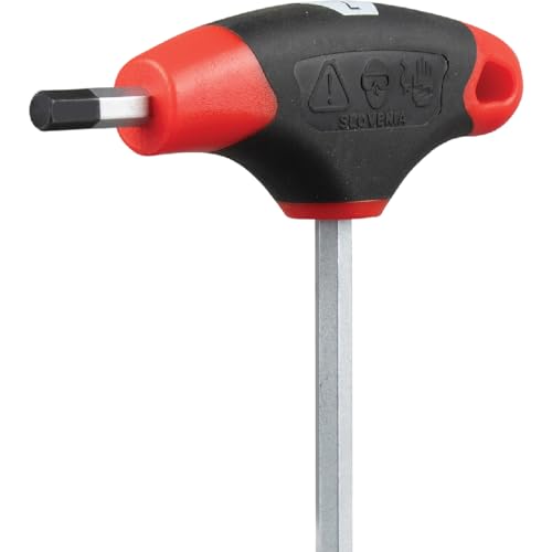 KLEIN TOOLS JTH610E T-Handle Hex Key Set, SAE Inch Sizes Allen Wrench Set with 6-Inch Blades, Stand Included, 10-Piece - size: 6-Inch Hex Key Set, style: T-Handle Hex Key Set