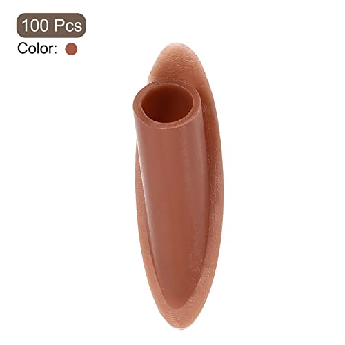 MECCANIXITY 9mm Plastic Pocket Hole Plugs,Wood Plugs for Pocket Hole Jig Working Tool Accessories,Red Pack of 100 - color: Red