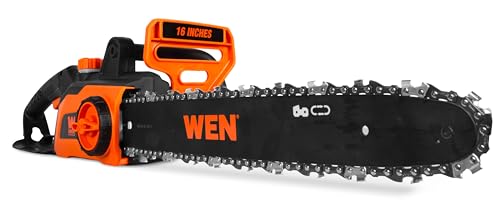 WEN CP1216 Electric Chainsaw, Corded, 12-Amp, 16-Inch - size: 12A, 16 inch