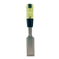 Buck Brothers 120107BC 1-1/4" Wood Chisel Made in USA, For Paring and Finishing Cuts in Carpentry and Woodworking, Tempered Tool Steel Blade, Mallet-Safe Handle - size: 1-1/4"
