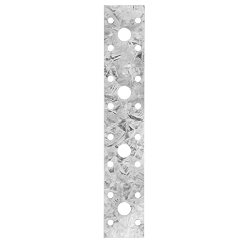 GBGS 10 Pack Flat Repair Tie Plate,Galvanized Mending Plates